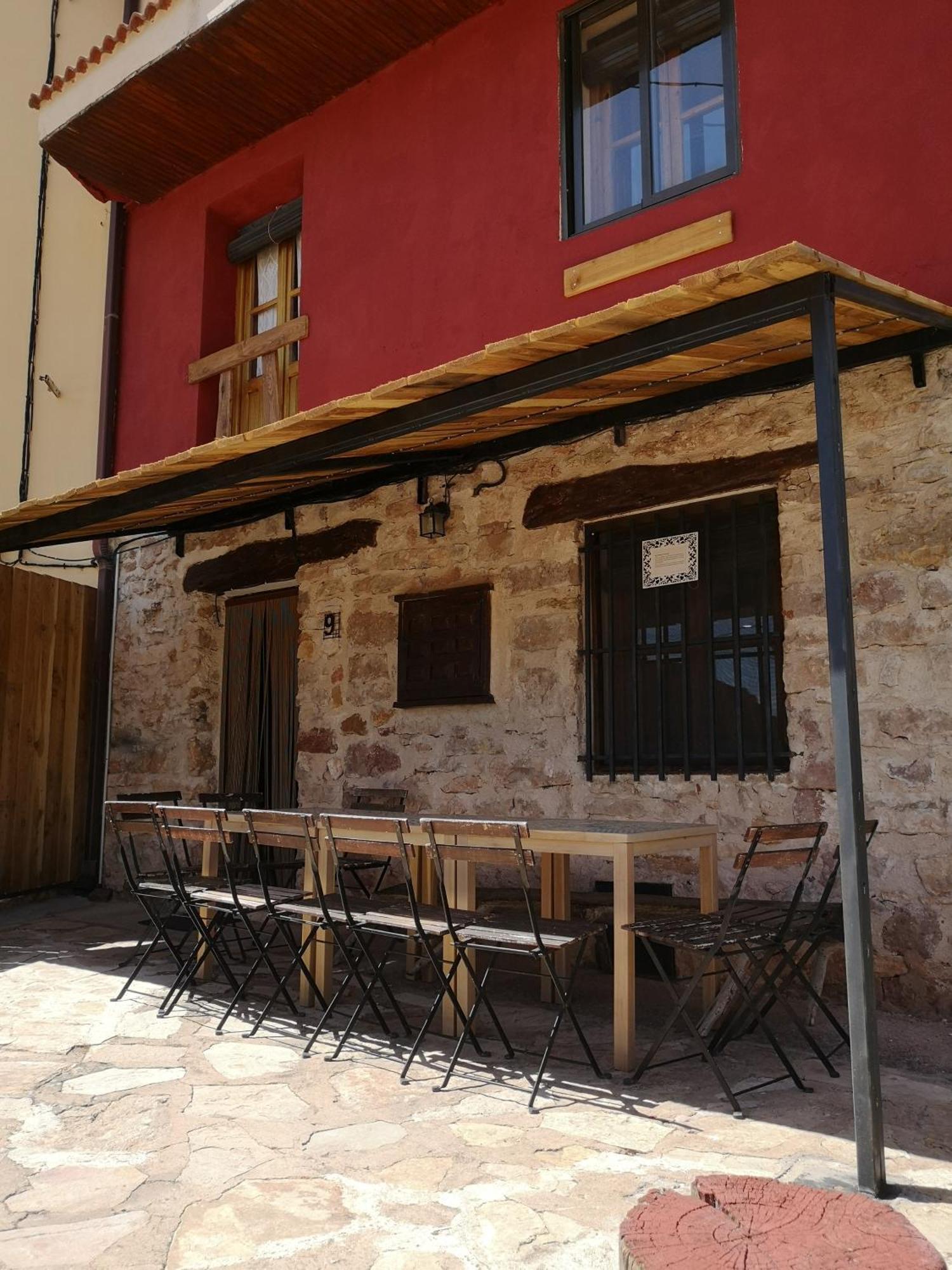 La Casa Roja Del Alto Tajo Apartment Ablanque Exterior foto